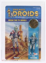 STAR WARS: DROIDS (1985) - TIG FROMM AFA 70 EX+ (CLEAR BLISTER).