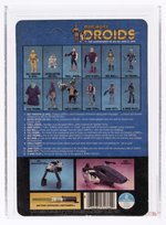 STAR WARS: DROIDS (1985) - TIG FROMM AFA 70 EX+ (CLEAR BLISTER).