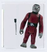 STAR WARS (1978) - LOOSE ACTION FIGURE/HK SNAGGLETOOTH AFA UNCIRCULATED U85 NM+ (JAWA BLASTER).