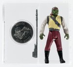 STAR WARS: THE POWER OF THE FORCE (1985) - LOOSE ACTION FIGURE BARADA & COIN UKG 85%.