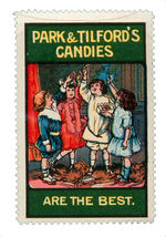 "PARK & TILFORD'S CHOCOLATES AND BONBONS" POSTER STAMP LOT.