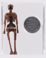 STAR WARS: THE POWER OF THE FORCE (1985) - LOOSE ACTION FIGURE EV-9D9 & COIN UKG 85%.