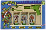 TEENAGE MUTANT NINJA TURTLES "TORTUGAS NINJA" BOXED SPANISH TARGET SET.