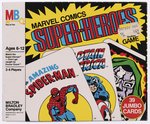 MARVEL COMICS SUPER-HEROES CARD GAME FACTORY-SEALED MILTON BRADLEY GAME.