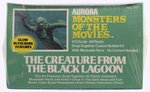 AURORA MONSTERS OF THE MOVIES THE CREATURE FROM THE BLACK LAGOON FACTORY-SEALED MODEL KIT.