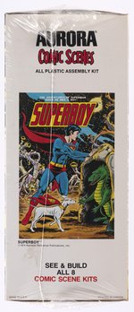 AURORA COMIC SCENES - SUPERBOY FACTORY-SEALED BOXED MODEL KIT.