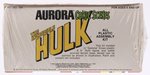 AURORA COMIC SCENES - THE INCREDIBLE HULK FACTORY-SEALED BOXED MODEL KIT.