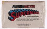 AURORA COMIC SCENES - SUPERMAN FACTORY-SEALED BOXED MODEL KIT.