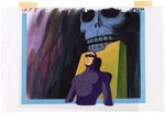 PHANTOM 2040 ORIGINAL ART PAINTED ANIMATION CEL TRIO.