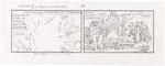 THE PHANTOM ORIGINAL ART DAILY STRIP LOT OF 9 PENCILED BY GEORGE OLESEN.