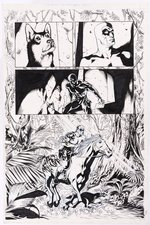 THE PHANTOM ORIGINAL ART PAGE "THE GHOST KILLER" BY FERNANDO BLANCO.