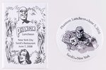 THE PHANTOM SARDI'S ARTIST LUNCHEON LOT OF MULTI-SIGNED & SKETCHED EPHEMERA.