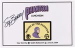 THE PHANTOM SARDI'S ARTIST LUNCHEON LOT OF MULTI-SIGNED & SKETCHED EPHEMERA.