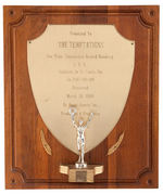 THE TEMPTATIONS PERSONAL AWARD PLAQUE.