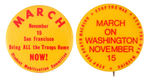 MATCHED PAIR FOR 1969 SF/DC MARCHES.