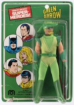 MEGO (1976) - GREEN ARROW FIGURE ON CARD.