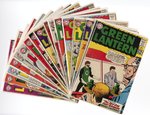 GREEN LANTERN SILVER AGE LOT OF 18 COMIC ISSUES.