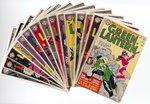 GREEN LANTERN SILVER AGE LOT OF 17 COMIC ISSUES.