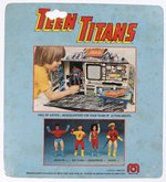 MEGO (1976) - TEEN TITANS KID FLASH FIGURE ON RESEALED CARD.