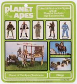 MEGO (1974) - PLANET OF THE APES SOLDIER APE FIGURE ON CARD.