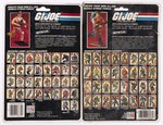 G.I. JOE (1983/84) - BATTLE GEAR ACCESSORY PACKS #2 AND #3 ON CARDS.