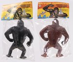 SUPER GORILLA BAGGED FIGURE PAIR.