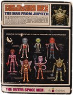 COLORFORMS (1968) - ALIEN COLOSSUS REX THE MAN FROM JUPITER ON CARD.