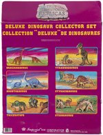 IMPERIAL TOYS TRUE PREHISTORIC REPLICAS - DELUXE DINOSAUR COLLECTOR SET IN BOX.