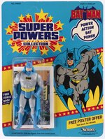 SUPER POWERS COLLECTION (1984) - BATMAN 12-BACK CARDED ACTION FIGURE.