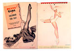 “PETTY GIRL CALENDAR FOR 1947” WITH ENVELOPE.