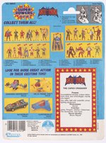 SUPER POWERS COLLECTION (1985) - BATMAN 23-BACK CARDED ACTION FIGURE.