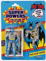 SUPER POWERS COLLECTION (1985) - BATMAN 23-BACK CARDED ACTION FIGURE.