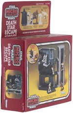 STAR WARS: MICRO COLLECTION (1982) - DEATH STAR ESCAPE ACTION PLAYSET FACTORY-SEALED BOX.