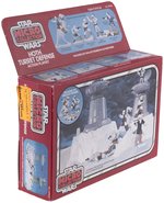 STAR WARS: MICRO COLLECTION (1982) - HOTH TURRET DEFENSE ACTION PLAYSET FACTORY SEALED BOX.