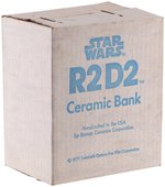 STAR WARS - ROMAN CERAMICS R2-D2 DROID BANK FACTORY-SEALED BOX.