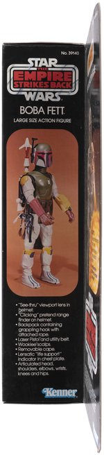 STAR WARS: THE EMPIRE STRIKES BACK (1980) - BOBA FETT LARGE SIZE ACTION FIGURE IN BOX.