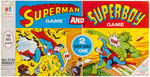 "SUPERMAN AND SUPERBOY GAME" IN UNUSED CONDITION.