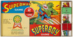 "SUPERMAN AND SUPERBOY GAME" IN UNUSED CONDITION.