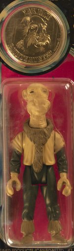 STAR WARS: THE POWER OF THE FORCE (1985) - YAK FACE 92 BACK AFA 80 Y-NM (KENNER CANADA).