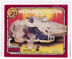 STAR WARS MICRO COLLECTION (1982) - MILLENNIUM FALCON VEHICLE AFA 80+ NM.