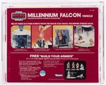 STAR WARS MICRO COLLECTION (1982) - MILLENNIUM FALCON VEHICLE AFA 80+ NM.