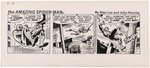 THE AMAZING SPIDER-MAN 1980 DAILY STRIP ORIGINAL ART BY JOHN ROMITA SR.