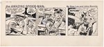 THE AMAZING SPIDER-MAN 1980 DAILY STRIP ORIGINAL ART BY JOHN ROMITA SR.