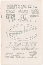 THE COMPLETE EC CHECKLIST SUPPLEMENT.