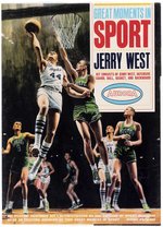 AURORA GREAT MOMENTS IN SPORT - JERRY WEST FACTORY-SEALED BOXED MODEL KIT.