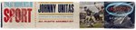 AURORA GREAT MOMENTS IN SPORT - JOHNNY UNITAS FACTORY-SEALED BOXED MODEL KIT.