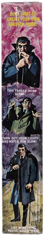 MPC BARNABAS THE VAMPIRE FROM DARK SHADOWS GLOW FACTORY-SEALED BOXED MODEL KIT.