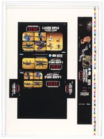 STAR WARS: RETURN OF THE JEDI (1984) - FORCE LIGHTSABER/LASER RIFLE CARRY CASE PROOF SHEET AFA 85 NM+.