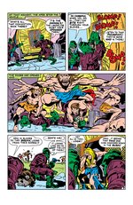 KAMANDI, THE LAST BOY ON EARTH #17 COMIC BOOK PAGE ORIGINAL ART BY JACK KIRBY.