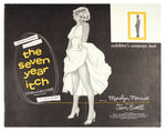 MARILYN MONROE “THE SEVEN YEAR ITCH” EXHIBITORS CAMPAIGN BOOK.